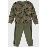 Adidas Trenerka essentials allover print jogger set kids BT cene
