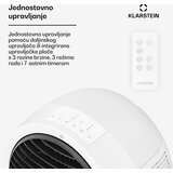 Klarstein Whirlwind zračni hladnjak | 320 m³/h | 6 l | 30 m² | 2 hladne vrećice | 3 moda | 60 W | shoptok.hr