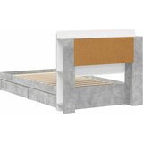  Okvir kreveta s pohranom s ladicama Betonska siva 90 x 190 cm | Eponuda.ba