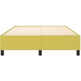  Okvir za krevet s oprugom zeleni 140 x 200 cm od tkanine Slike