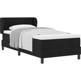  s opruga kutije s uzglavljem Crna 100 x 200 cm tkanina | shoptok.hr