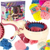 Komplet za pletenje s pletilnim strojem + 5 barv preje - Rojstni dan - Za 5+ let | Shoptok.si