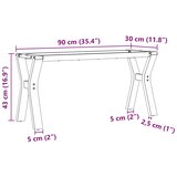  Noge za stolić za kavu s Y-oblikom 90x30x43 cm čelik | shoptok.hr