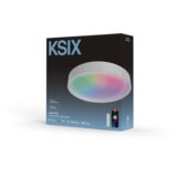 Ksix SmartLED Helios stropna svjetiljka, Okrugli dizajn, Zvučnik, RGBIC+CCT | shoptok.hr