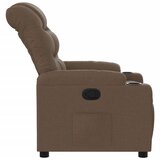  Naslonjač od tkanine smeđi | Eponuda.com