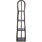 Light & Living Regal od masivnog manga u tamnoj prirodnoj boji 53x175x40 cm Lowe – | shoptok.hr