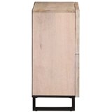  Komoda 60 x 34 x 75 cm od masivnog drva manga | shoptok.hr