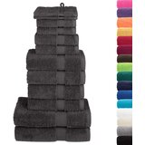  12-dijelni vrhunski set ručnika SOLUND antracit 600 gsm | shoptok.hr