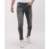 Mario Morato Kavbojke slim 154188923 Siva u