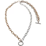 Urban Classics Accessoires Two-tone layered gold/silver necklace