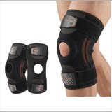 INF Nastavljiv športni kolenski opornik, dvojna vzmet, neopren, črn, (5000287033) | Shoptok.si
