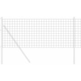 Euro ograda Siva 0,8 x 10 m Željezo prekriveno PVC-om | shoptok.hr