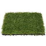 Umetna trava plošče 11 kosov zelena 30x30 cm, (20579877) | Shoptok.si