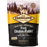 Carnilove dog adult fresh bones & joints - piščanec & kunec 1,5 kg | Shoptok.si
