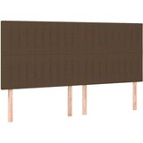  Krevet s oprugama i madracem tamnosmeđi 160x200 cm tkanina | shoptok.hr
