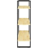 Ormarić za knjige s 3 razine 80 x 30 x 105 cm masivna borovina | Eponuda.com