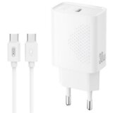 XO Kucni punjac L162 ulaz C 30W white + Type-C cable Cijene
