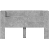 Ormarić za uzglavlje LED svjetlima boja betona 180x16 5x103 5cm | shoptok.hr