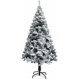  Umjetno božićno drvce Bijelo 150 cm PVC i Čelik i Plastika | shoptok.hr