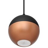  LED luster na sajli MIDWAY 4xGU10/4,8W/230V crna/bakarna | Eponuda.com