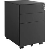 Songmics Pisarniška omarica na kolesih OFC60BK | Shoptok.si