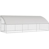  Kavez za piliće 3 kom. Srebrna 600 x 200 x 200 cm | shoptok.hr
