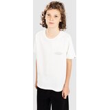 Quiksilver Evo Border Lines Kids T-shirt snow white | Shoptok.si