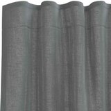 Voile zavjese s džepovima za šipke 2 kom tamnosive | Shoptok.si