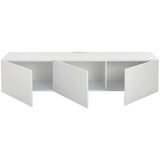 Hom`in viseča nizka omarica 180/36,7/42 cm bela | Shoptok.si