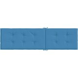  Jastuk za ležaljku prošarani plavi (75 + 105) x 50 x 4 cm | Eponuda.com