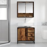  Set namještaja za kupaonicu 2 kom. Staro drvo 65 x 33 x 60 cm | shoptok.hr