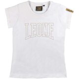 Leone 1947 Majice & Polo majice Girl T-Shirt Short Sleeves Sporty Gold Bela Cene