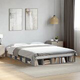 Furnova Posteljni okvir siva sonoma 140x200 cm inženirski les, (21940293) | Shoptok.si