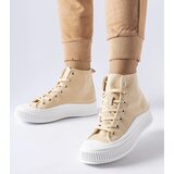 Gemre Beige platform sneakers Guerrino | Shoptok.si