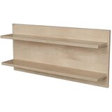 Faktum peak polica za zid, Natural Oak-White u
