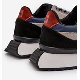 Big Star Men's Memory Foam System Sneakers Beige-Blue | shoptok.hr