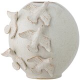 Bloomingville & Bloomingville Mini Kremno bela lončena vaza (višina 25 cm) Abira – Bloomingville | Shoptok.si