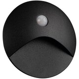 Kanlux 39124 - LED svetiljka za stepenište sa senzorom EXIN, 2,5W/230V, 3000K, IP65, crna okrugla Cene
