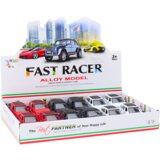 Passenger Car 1:36 Drive Metal Black White Red | shoptok.hr