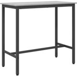  Stol Siva Sonoma 100 x 50 x 90,5 cm Inženjerska drva i čelik | Eponuda.com
