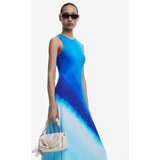 Desigual Haljina plava / akvamarin / nebesko plava | shoptok.hr
