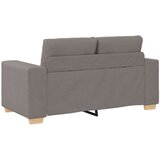 SOFA 2 kom. Sivo-smeđa Platnasta tkanina Slike