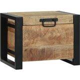  Škatle za shranjevanje 40x30x30cm Trden mangov les in kovina | Shoptok.si