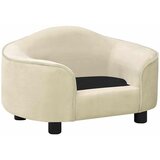 SOFA za pse krem 67 x 47 x 36 cm plišana | shoptok.hr