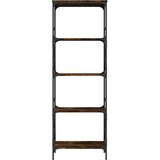  Regal za knjige s 5 razina boja hrasta 59 x 35 x 171 cm drveni | Eponuda.ba