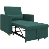 SOFA na razvlačenje Singl Tamnozelena 90 x 165 x 87 cm tkanina | shoptok.hr