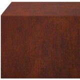 Profil za rubove vrta 2 kom. 100 x 15 x 5 cm Otporni čelik Rđa | shoptok.hr