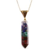 Ogrlica Color Stones - Višebojna KP21720 | shoptok.hr