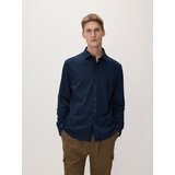 Reserved - Slim fit košulja od žerseja - mornarsko plava | shoptok.hr
