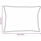  Jastuk s jastukom 2 pcs Bijelo 50 x 70 cm Perje | shoptok.hr
